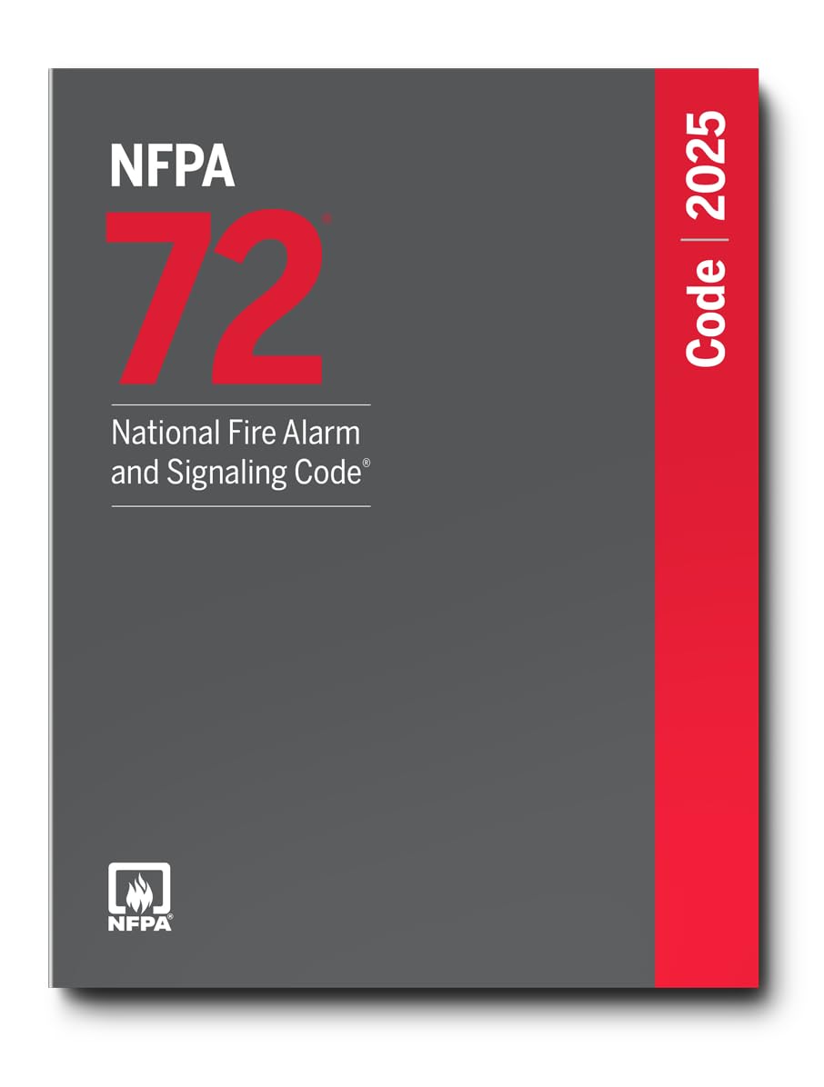 NFPA 72 National Fire Alarm and Signaling Code, 2025 Edition – Paperback – book cover
