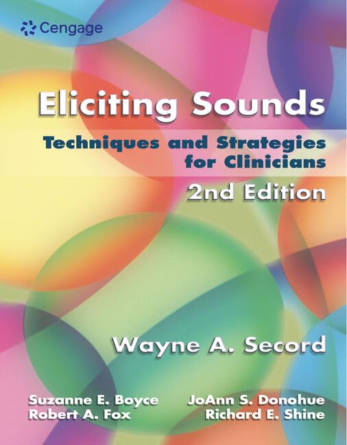 Eliciting Sounds: Techniques and Strategies for Clinicians, 2nd Edition – Secord – book cover