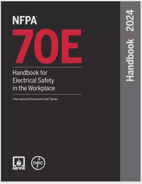 NFPA 70E Handbook for Electrical Safety in the Workplace 2024 USA STOCK