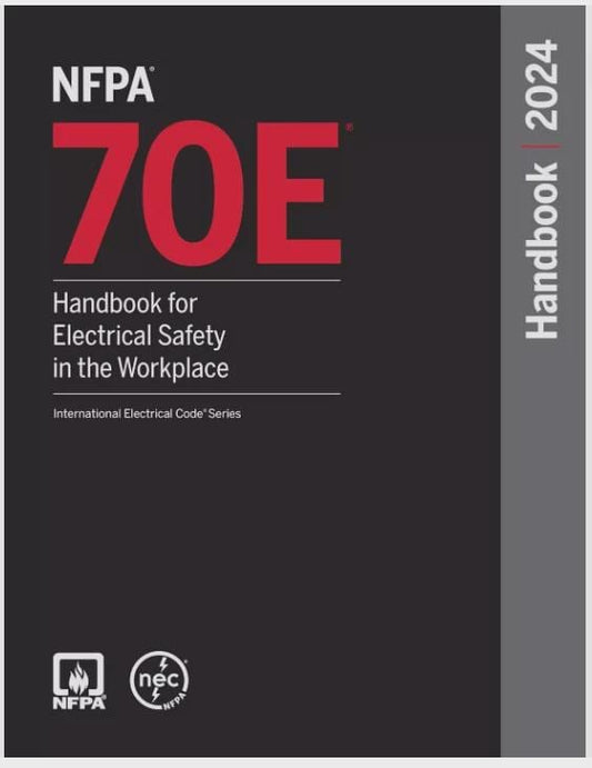 NFPA 70E Handbook for Electrical Safety in the Workplace 2024 USA STOCK