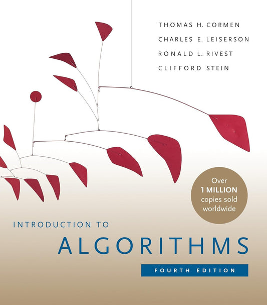 Introduction to Algorithms, Fourth Edition – Cormen, Leiserson, Rivest & Stein (CLRS) – book cover