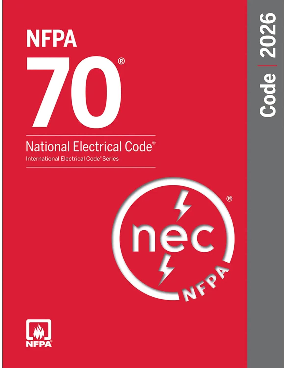 NFPA 70 National Electrical Code (NEC) 2026 Edition