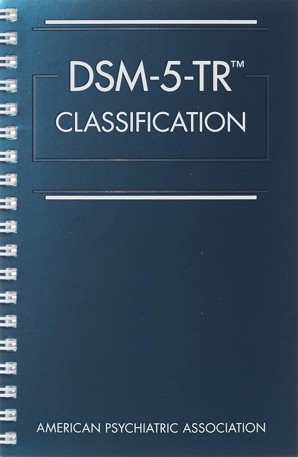 DSM-5-TR Classification – American Psychiatric Association – book cover