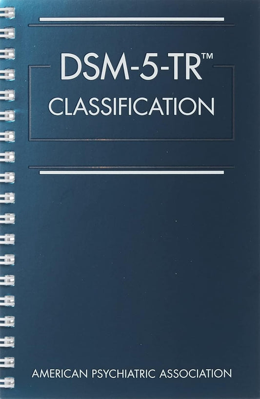 DSM-5-TR Classification – American Psychiatric Association – book cover