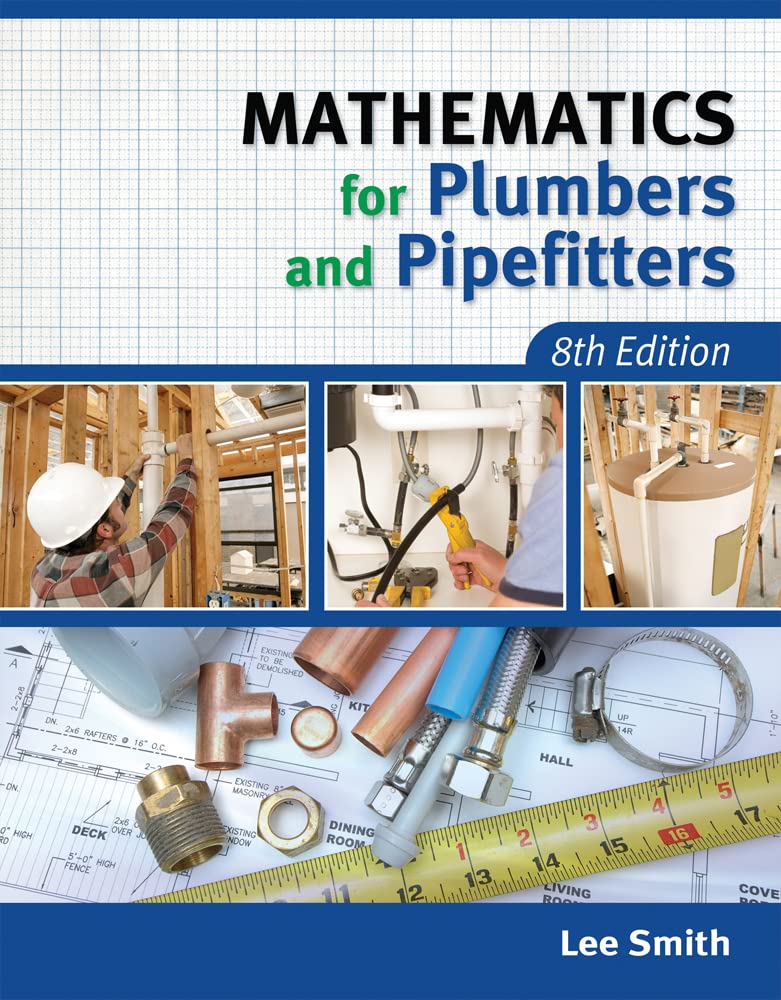 Mathematics for Plumbers and Pipefitters, 8th Edition – Paperback – book cover