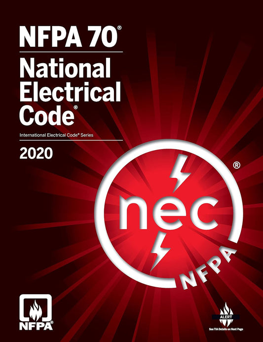 NFPA 70 National Electrical Code 2020 Paperback