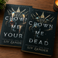 Crown Me Yours + Crown Me Dead By Liv Zander Dark Fantasy Romance 2 Book New PB
