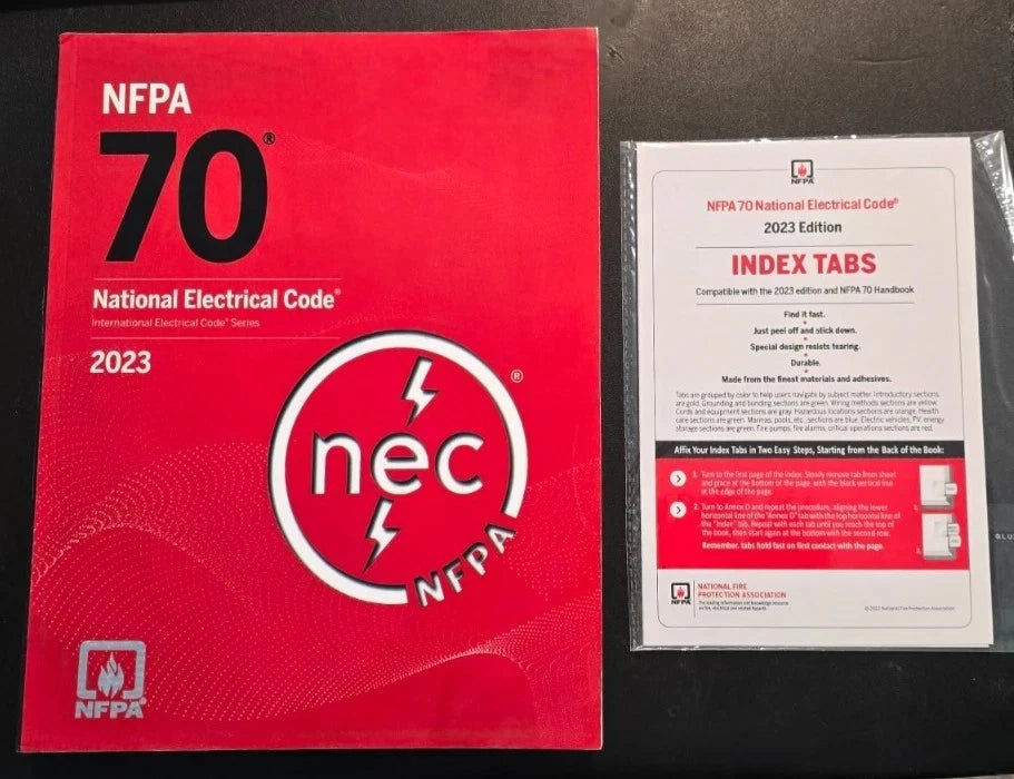 NFPA 70 National Electrical Code paperback 2023 With Tabs NEC Code Book New