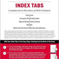 NFPA 70 2023 Self-Adhesive Index Tabs