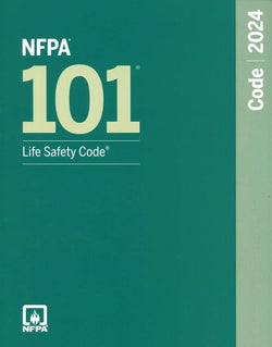 NFPA 101 Life Safety Code 2024 Paperback Latest Edition Free Shipping